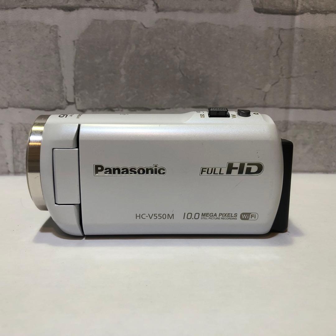 Panasonic　HC-V550M　ビデオカメラ 動作確認済み　液晶難有り