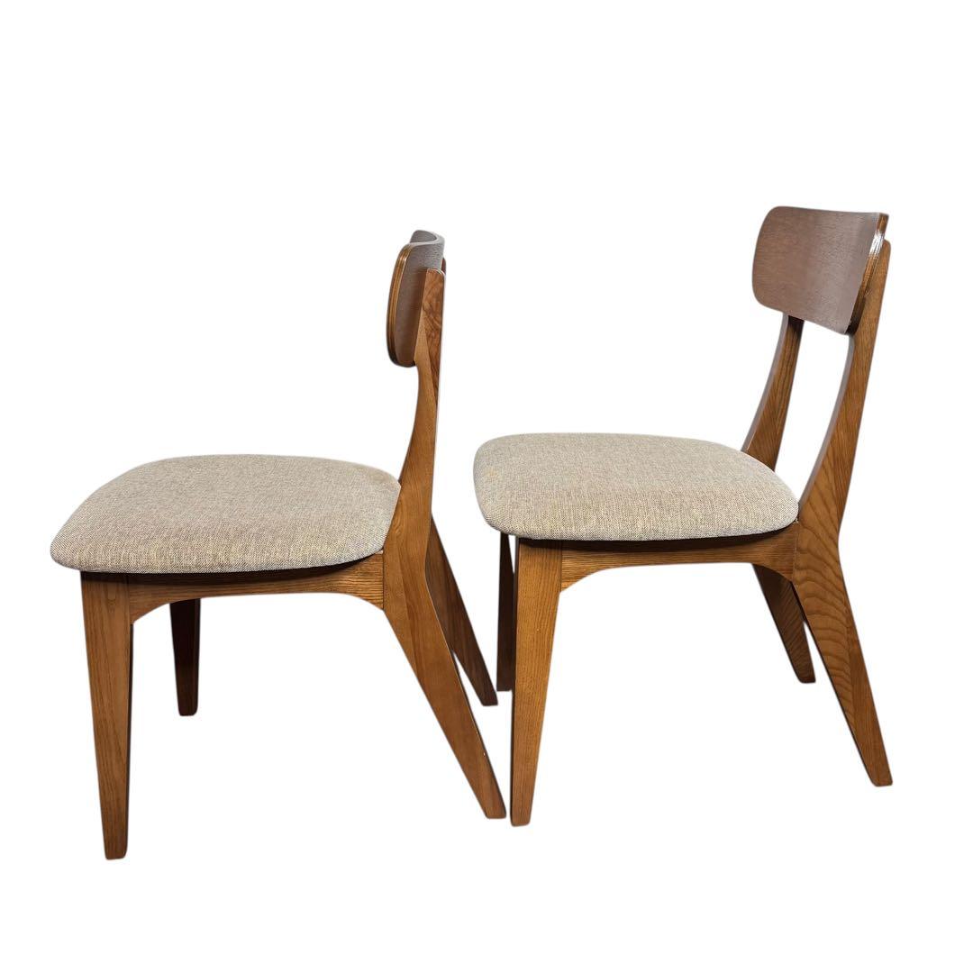 【廃盤】unico ウニコ FIXダイニングチェア 2脚セット