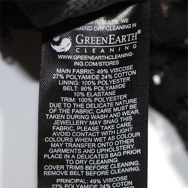 J*#様 セルフポートレイト ワンピース レース 黒 UK8 未使用 Cord