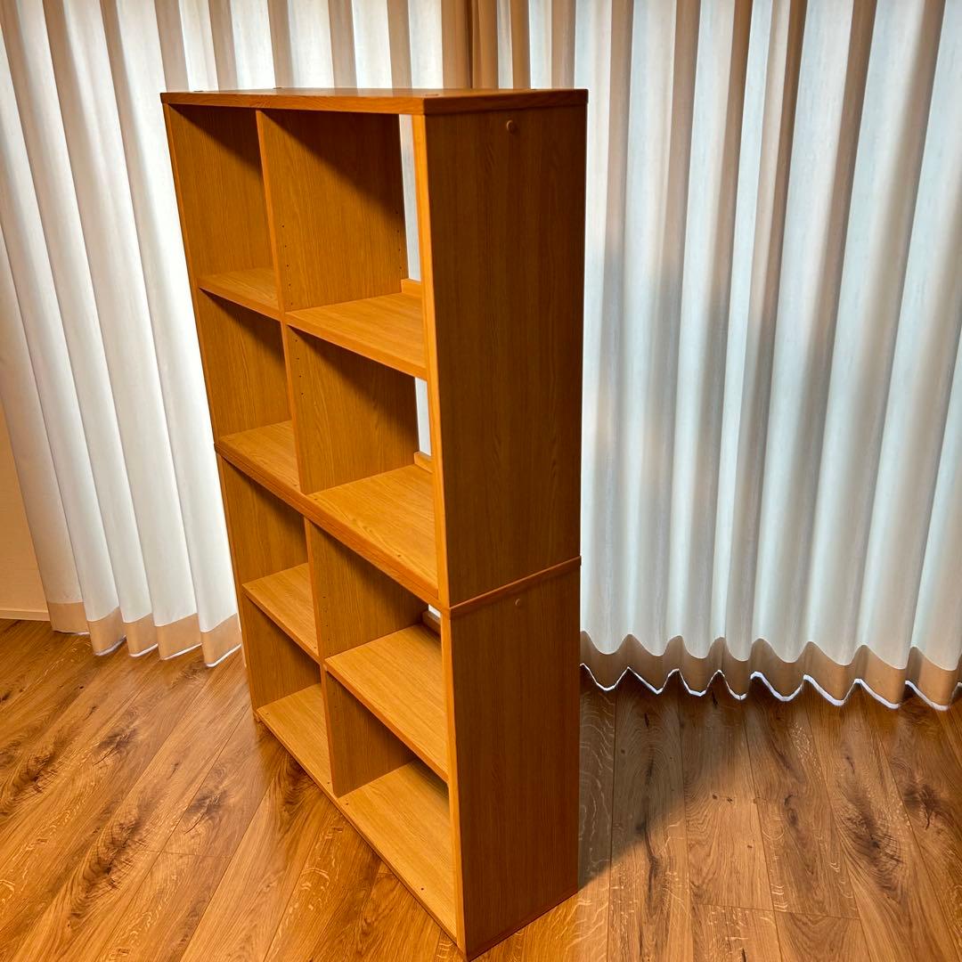 karimoku ユーティリティプラス マルチシェルフ ピュアオーク×2セット