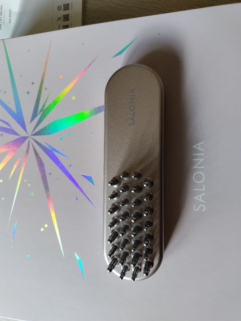 SALONIA EMSリフトブラシ ピンク ギフトBOX