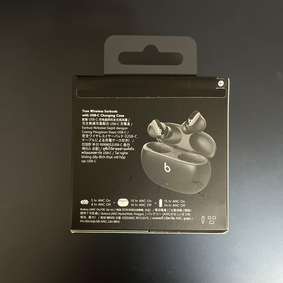 か*ん様 【新品未使用】Beats Studio Buds ブラック MJ4X3