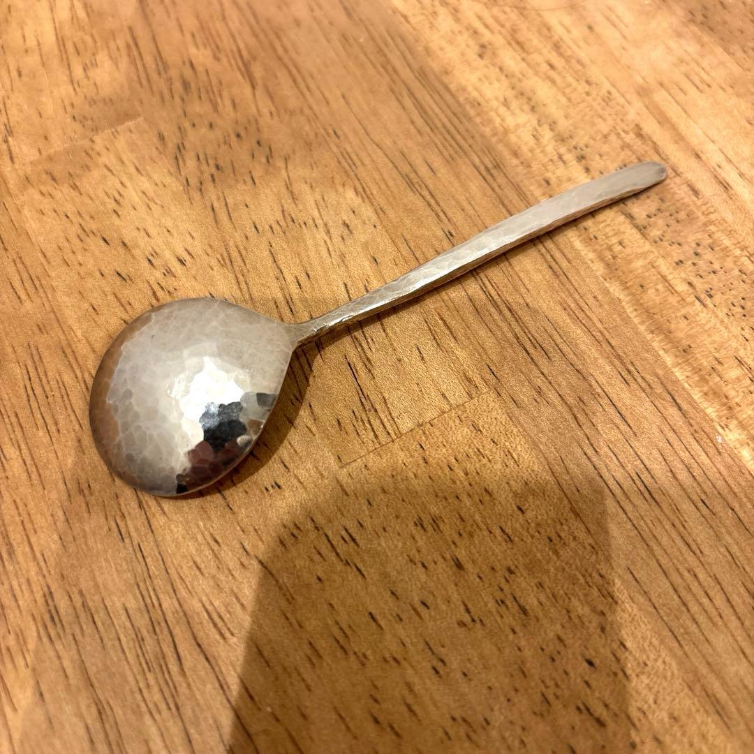 川地あや香　シルバースプーン　純銀製