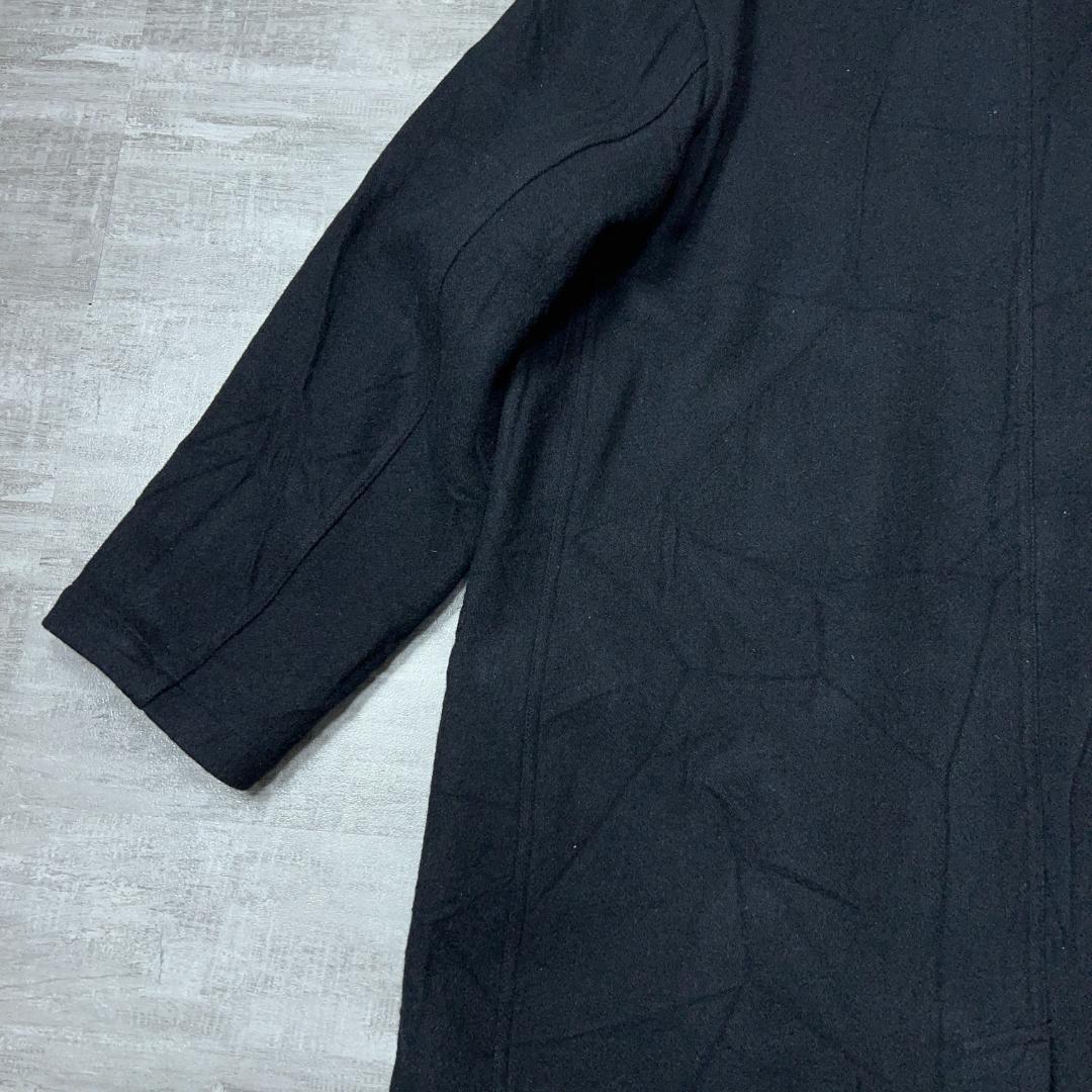 Y's for men ワイズ ウール ロングコート ブラック ヨウジヤマモト