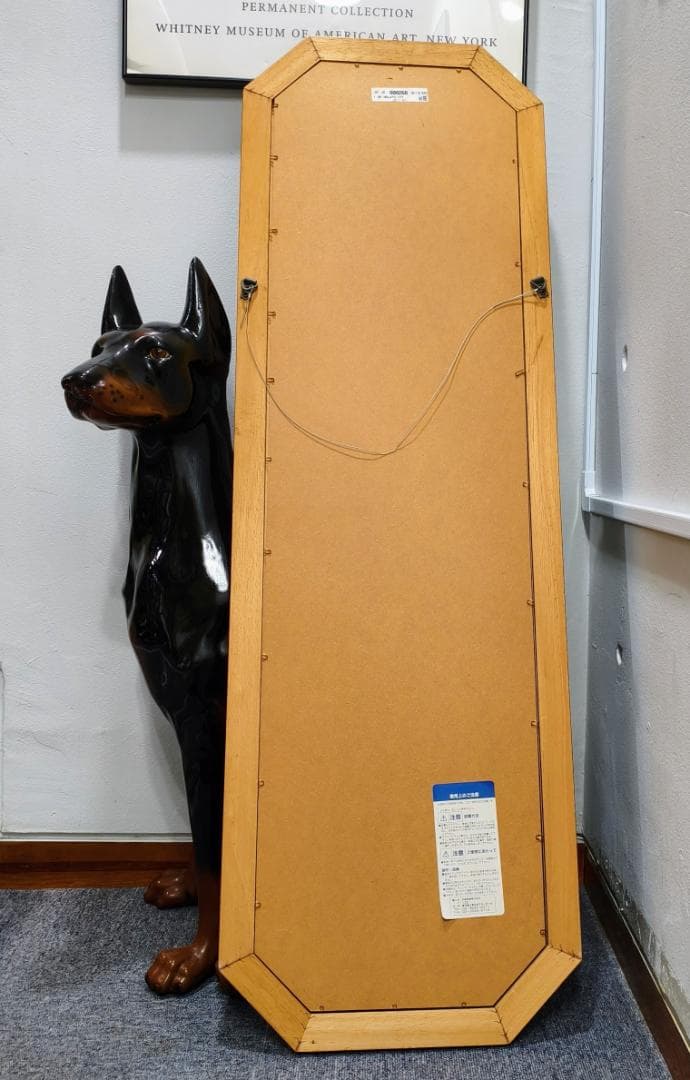 イタリア製 古木風 姿見 ミラー おしゃれ 鏡 壁掛け