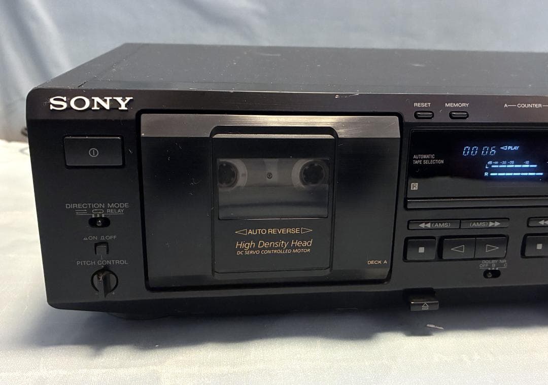 【動作OK！！】ダブルカセットデッキ　SONY　ソニー　TC-WE435