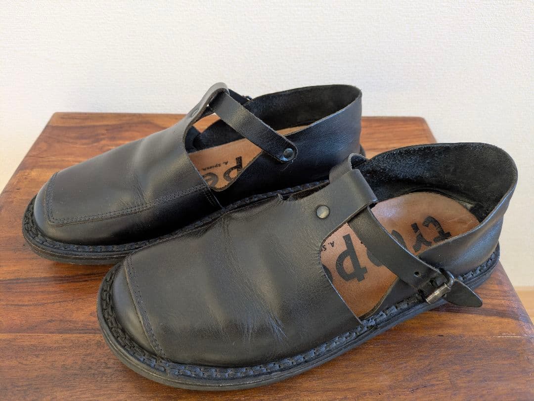 お値下げ依頼：専用 trippen 革靴 レザー サイズ 38【24cm】