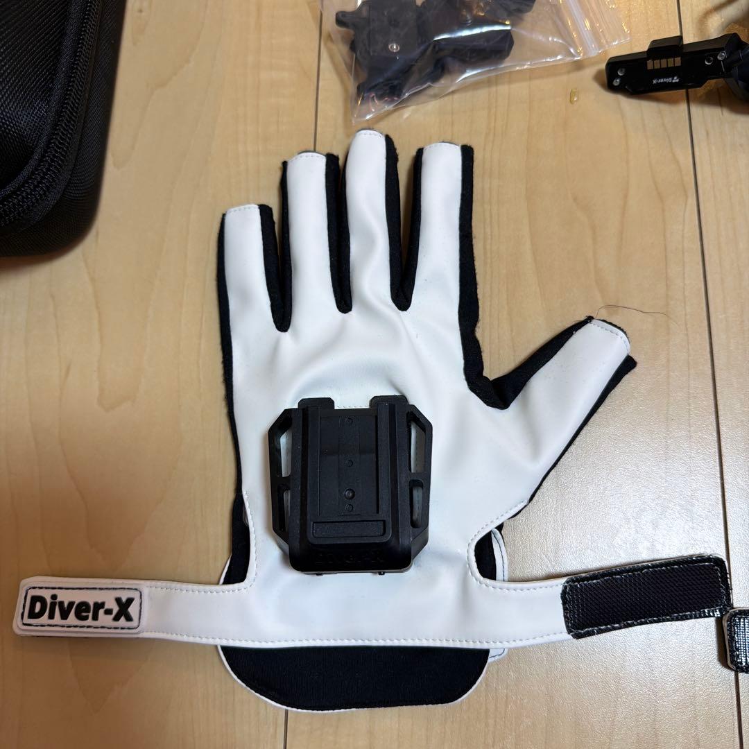Diver-X ContactGlove2 + Magnetra2 白 Ｌ