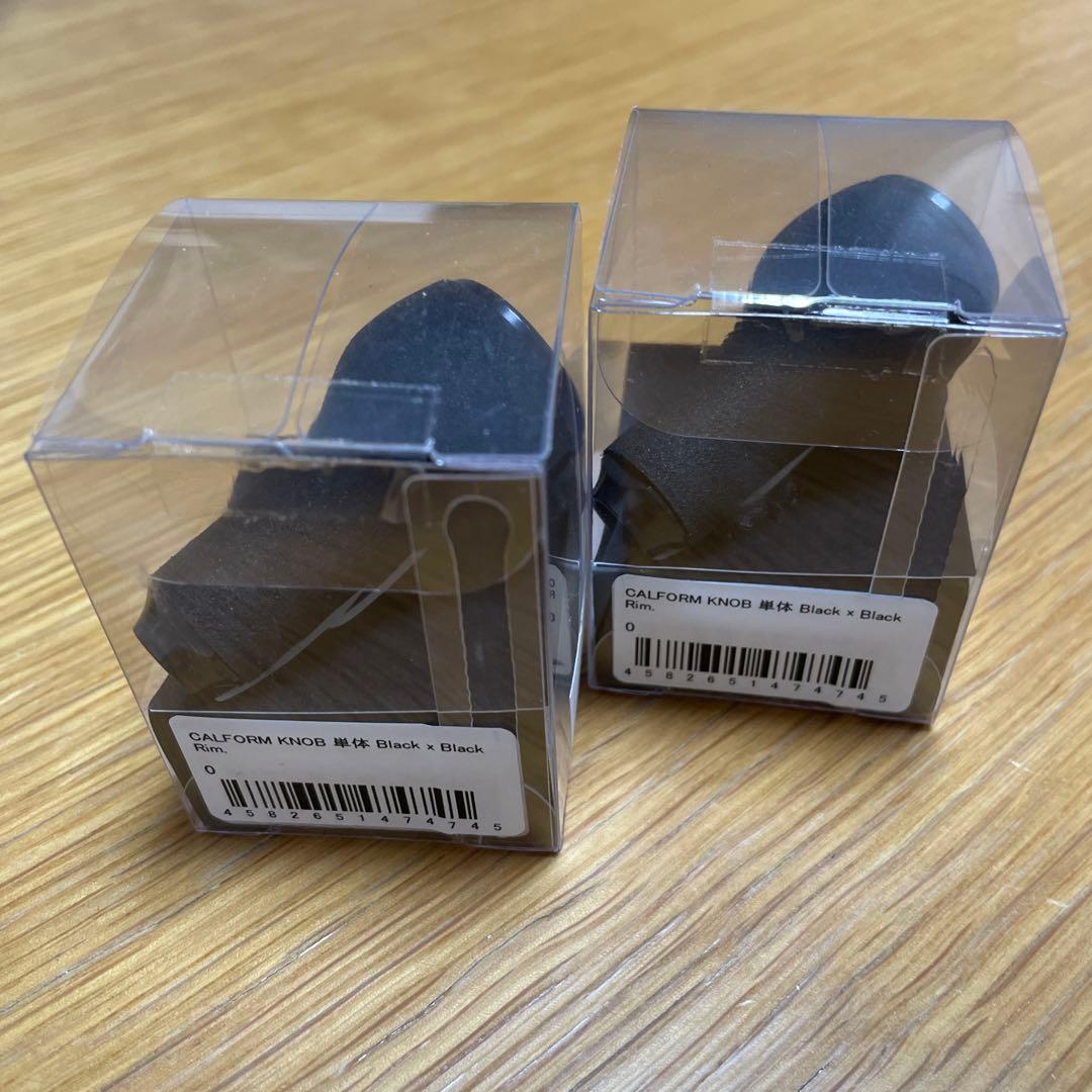 バリアルハンドルCALFORM KNOB BLACK×BLACK