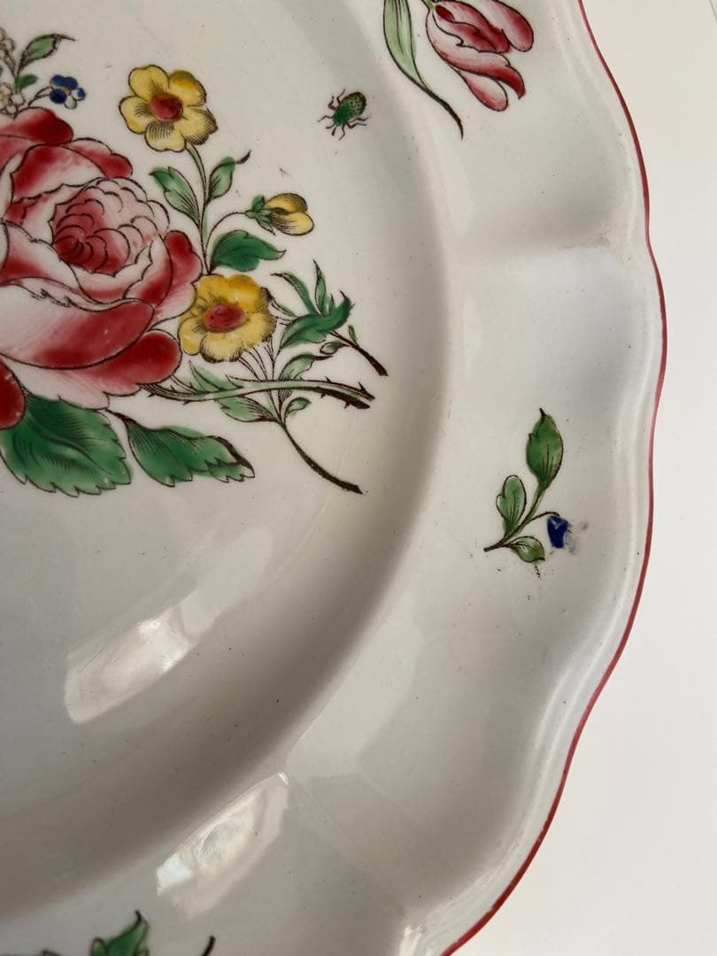 Lunéville　K&G　CHINA　手書きのプレート