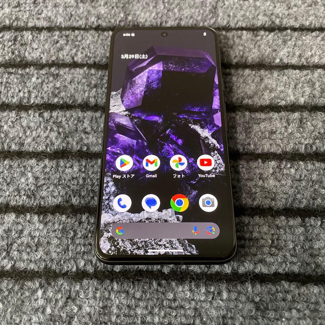 140 Google Pixel8 128GB SIMフリー オブシディアン