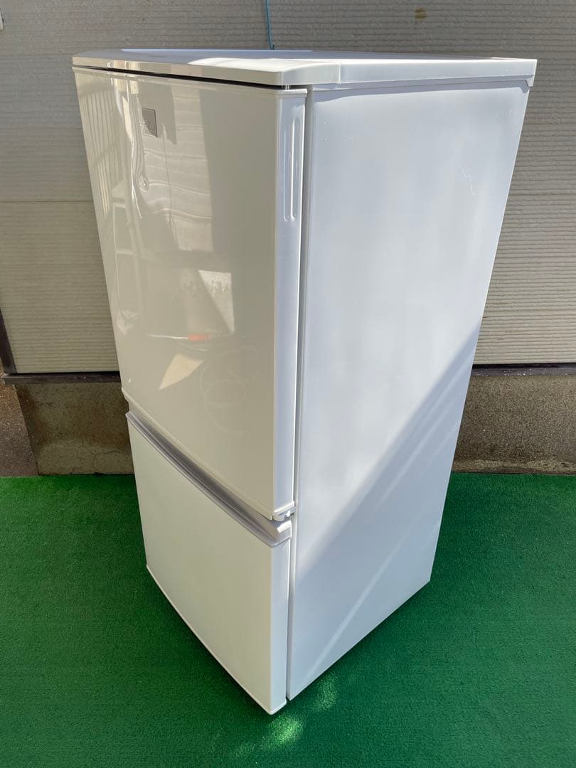 775 シャープ キーワード 左右付け替え可能2ドア冷蔵庫 ホワイト 一人暮らし