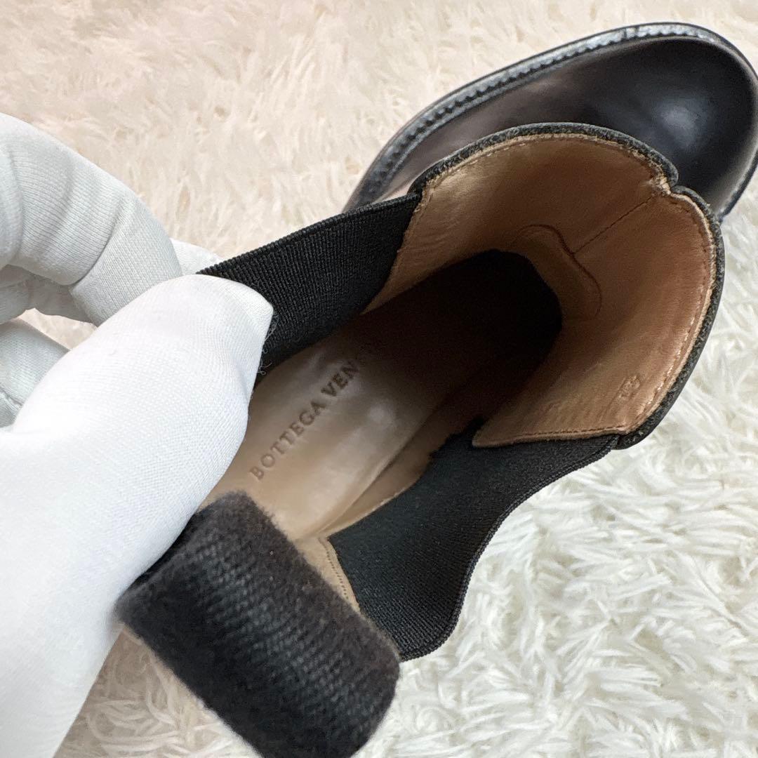 ボッテガヴェネタ チェルシーブーツ サイドゴア ブラック 26.5㎝