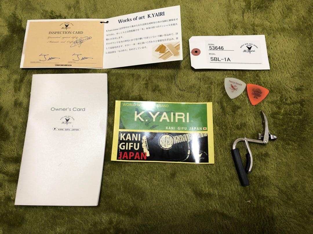 日本の熟練職人が手がける高品質アコースティックギターK.Yairi SBL-1A