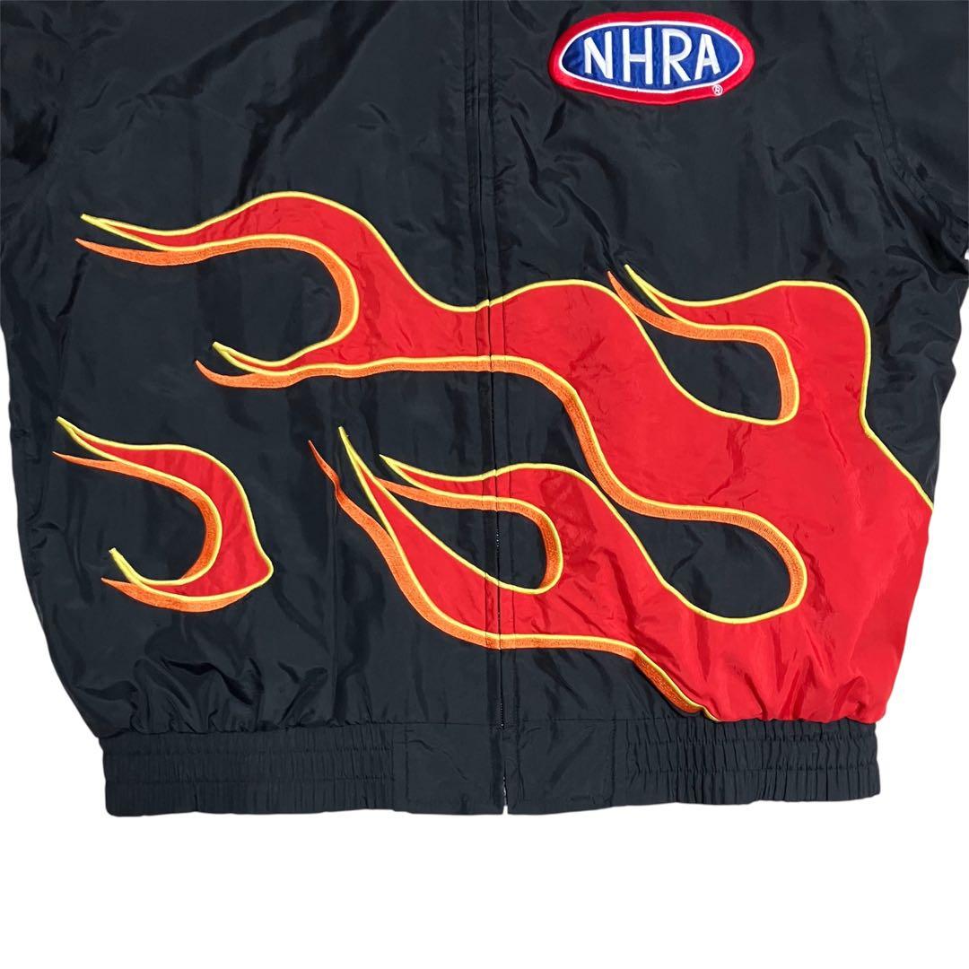 90s NHRA ホットロッド Hot Rod フレイムパターン ジャケットM
