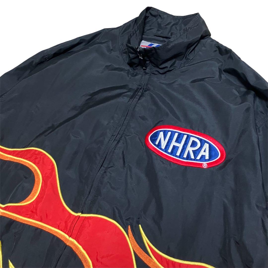 90s NHRA ホットロッド Hot Rod フレイムパターン ジャケットM