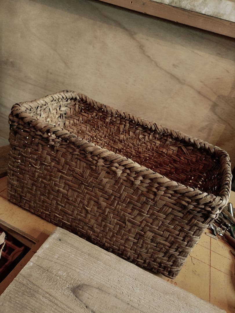 たけさくさま専用。信州安曇野の山葡萄かごバック。里山手仕事