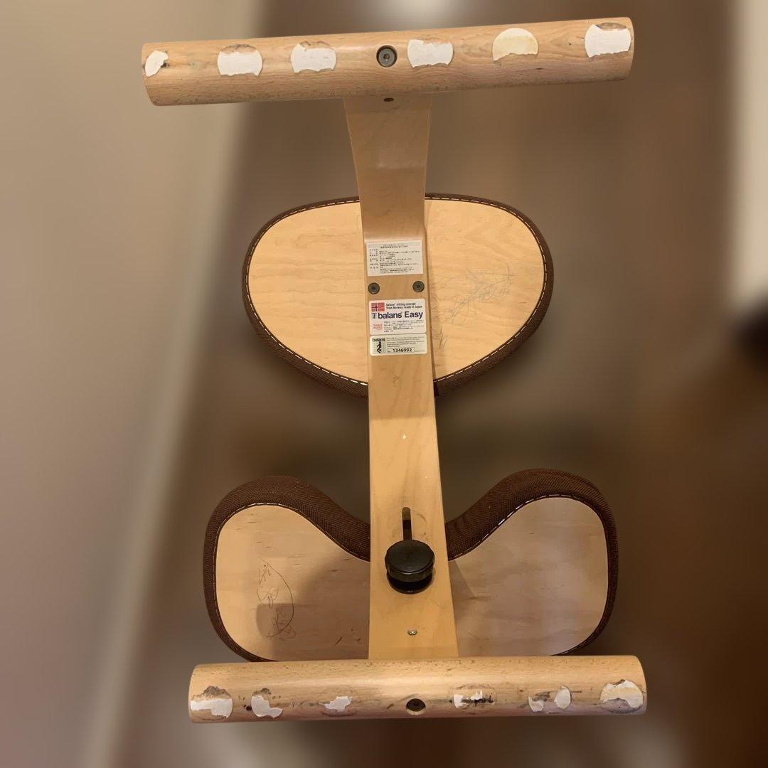 正規品　バランスイージー　バランスチェア　サカモト　正規品　姿勢矯正　ブラウン