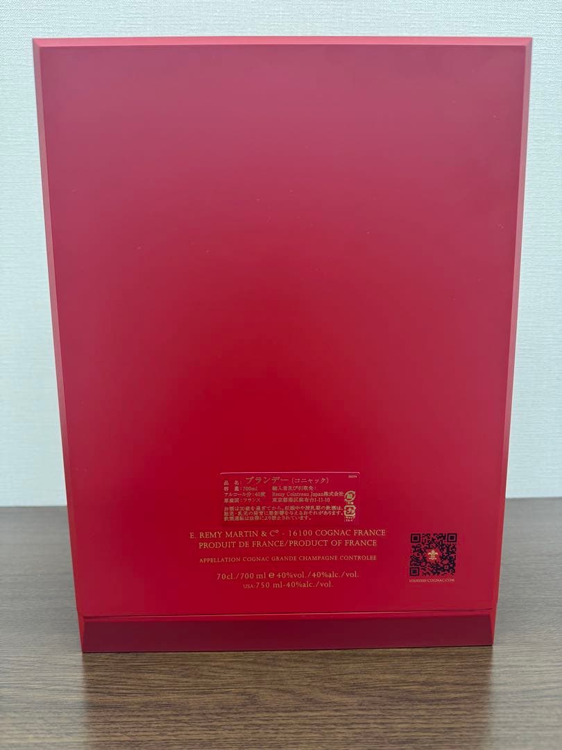 レミーマルタン　ルイ13世　箱付き空き瓶　バカラクリスタルボトル