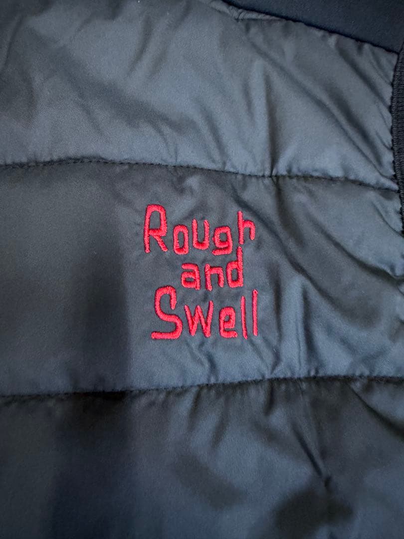 新品正規品【ROUGH&SWELL/M】中綿ベストアウタージャケットゴルフ
