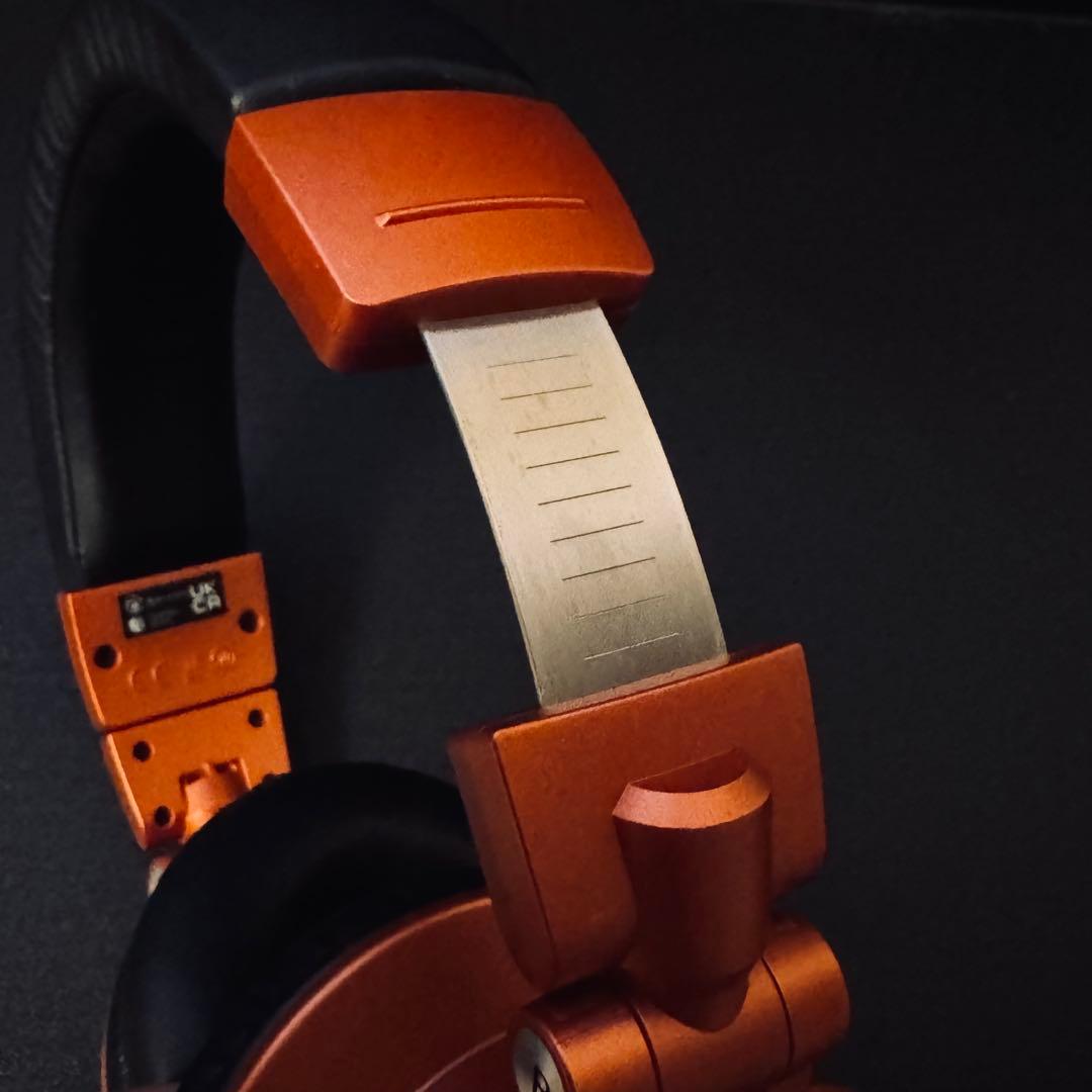 【美品】ATH-M50xBT2 オレンジ ワイヤレスヘッドホン