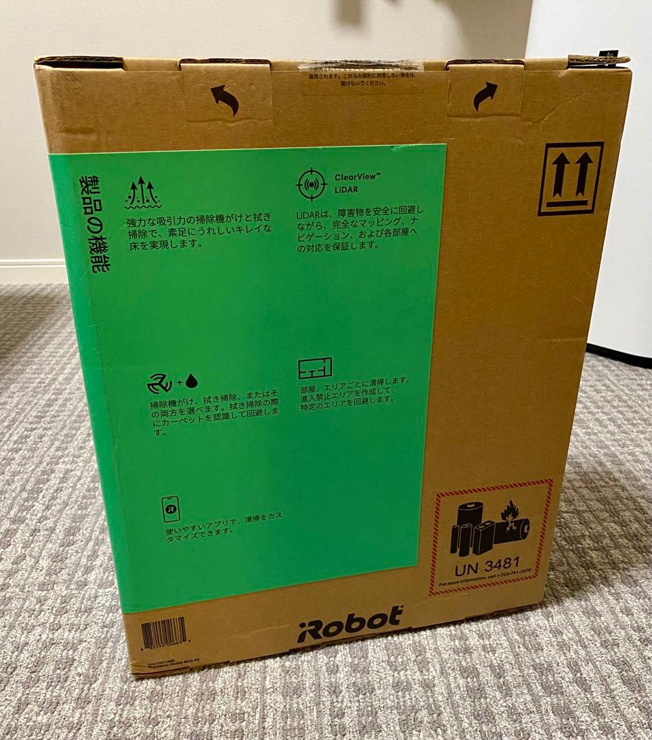 【新品未開封】ルンバ（Roomba）105 Combo ロボット掃除機 ブラック