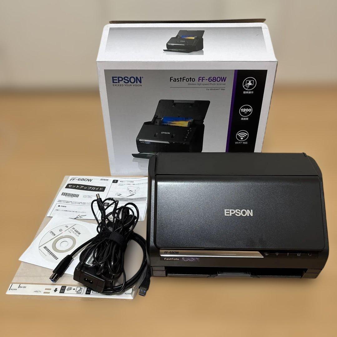 EPSON FastFoto FF-680W ドキュメントスキャナー