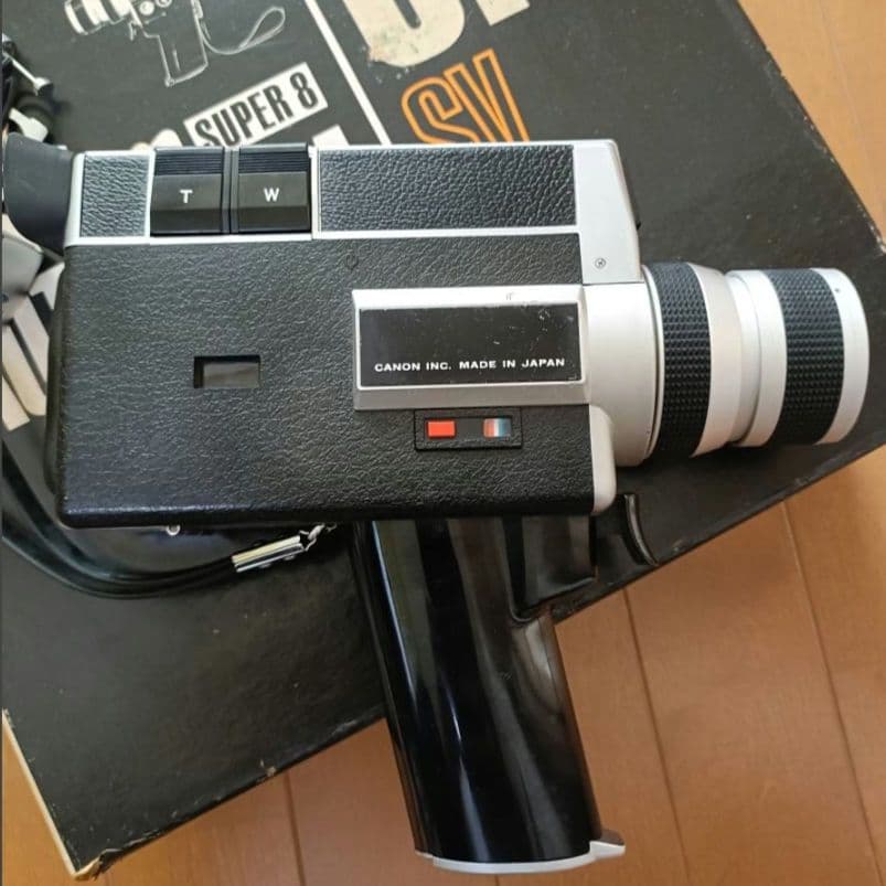 Canon 518 SV super ビデオカメラ　箱、バック付き