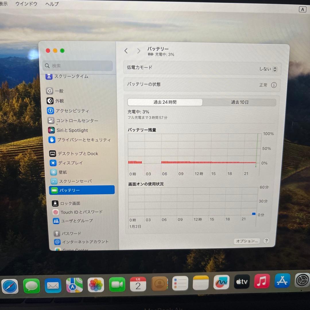 ⚫︎MacBook Air 13 インチ　箱付き　128GB