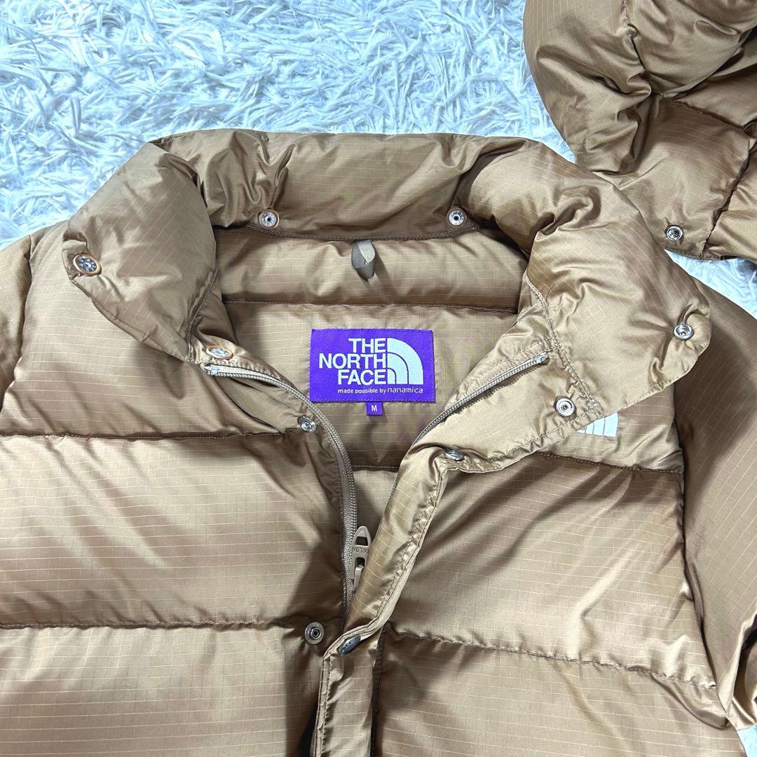 未使用級　ノースフェイスパープルレーベル　ナナミカ　別注　光電子ダウン　M