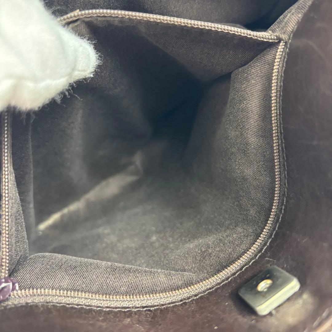 グッチ メッセンジャーバッグ GGキャンバス レザー A4収納 ブラウン