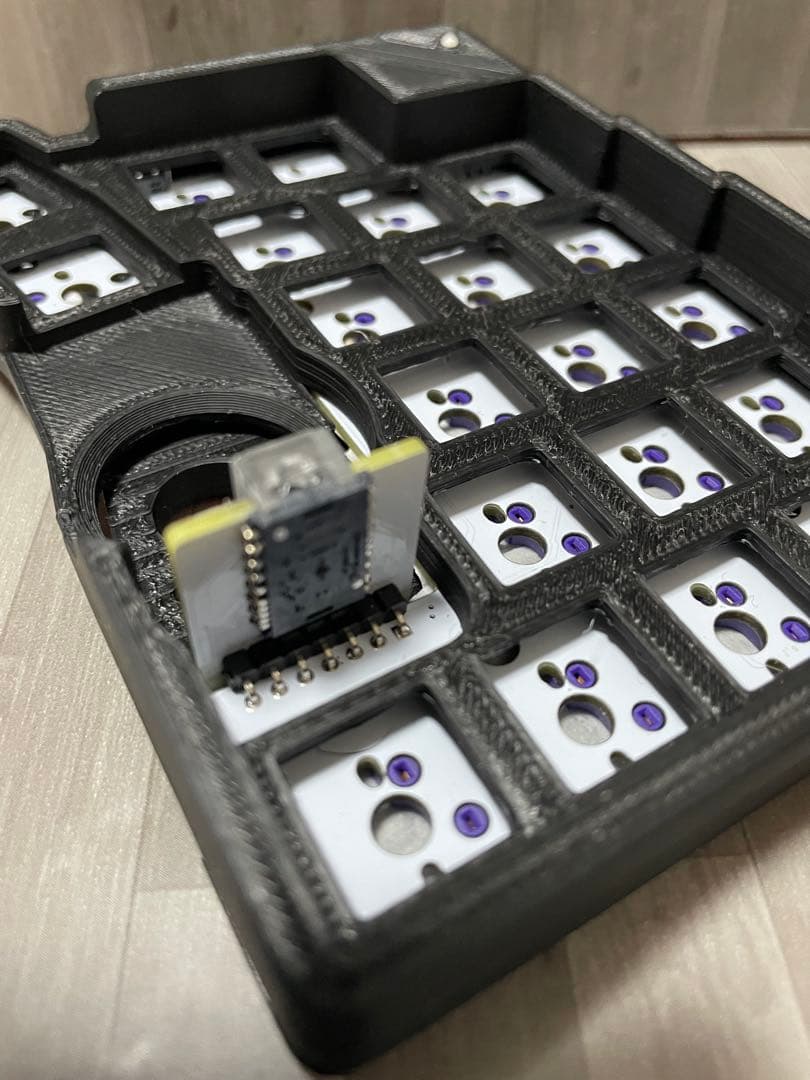 Keyball39 無線　roBa トラックボール