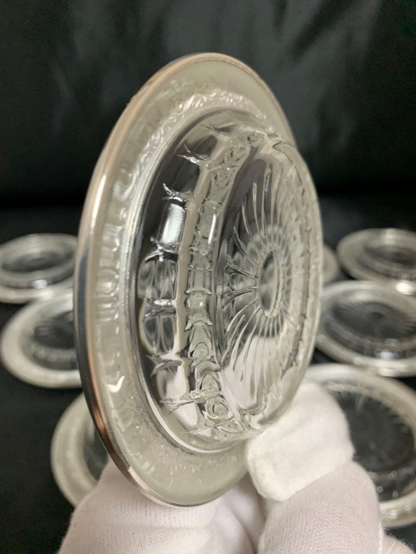 【専用】銀製 silver970 コースター 豆皿 ナッツ皿 おつまみ皿 10個