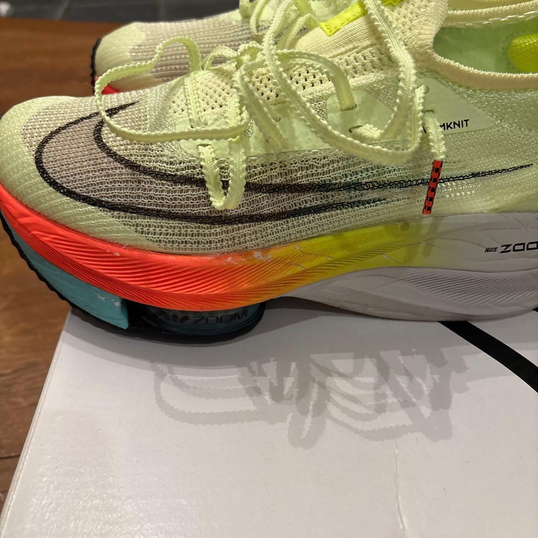 Nike AIR ZOOM ALPHAFLY NEXT% シューズ25.5㎝
