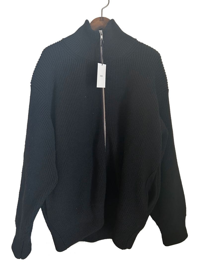 トップス stein OVERSIZED DS KNIT ZIP JACKET