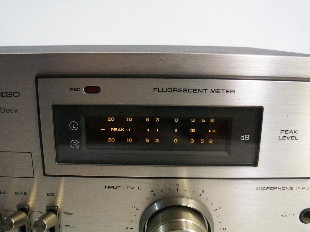 Technics テクニクス ステレオカセットデッキ　RS-M20