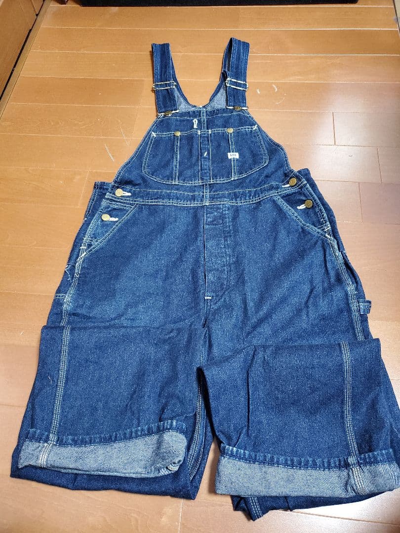 Lee デニムオーバーオール 25年から30年前の物