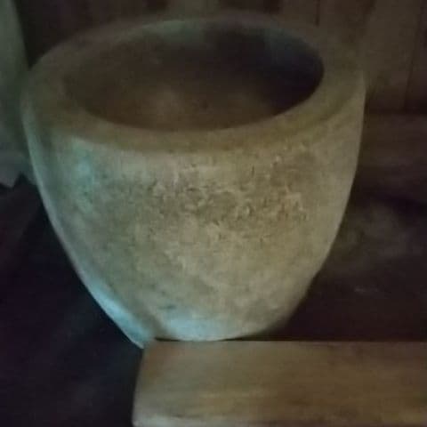 臼 餅つき  約２００年物