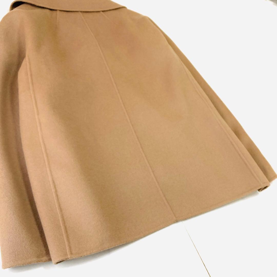 美品✨️サイズ44 マックスマーラ クチートアマーノピーコート キャメルカラー
