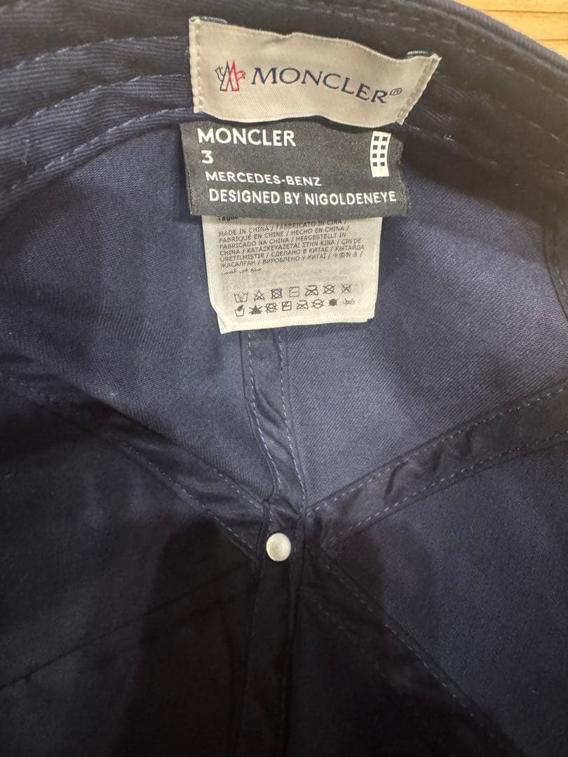 m*m様 MONCLER Mercedes-Benz Nigo コラボ キャップ