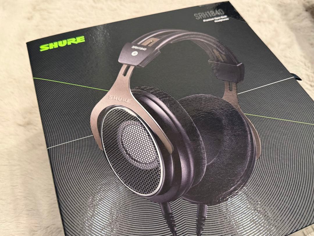 SHURE ( シュア )SRH1840-BK 開放型モニターヘッドホン