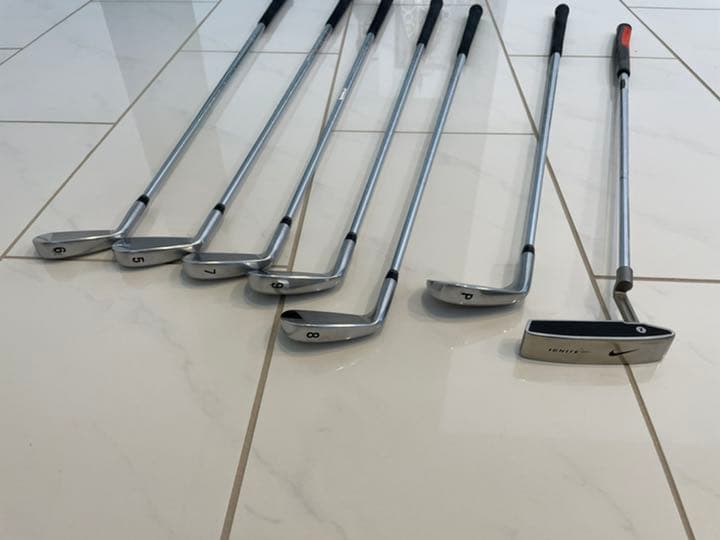 キャディバッグ　ゴルフクラブセット