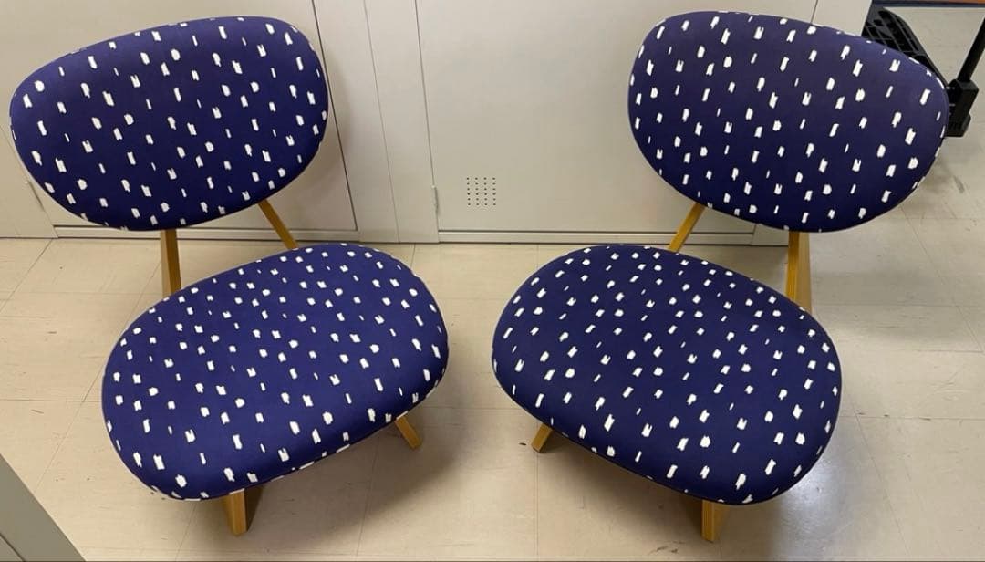 たんぽぽ　天童木工　長大作　低座椅子　コラボチェア