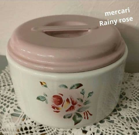 1790:イマン 好き！プリンセスローズ　丸缶S　新品・未使用