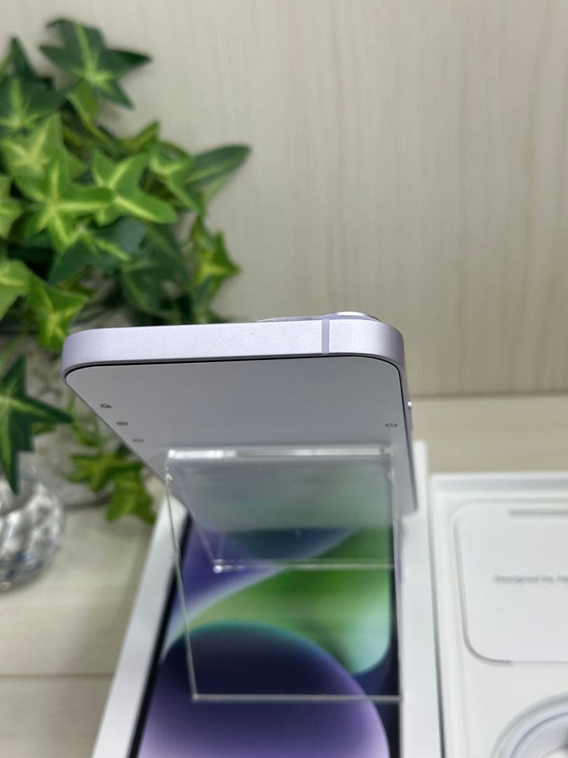 ✅✨新品級・100％✨iPhone 14 128GB❣️パープル
