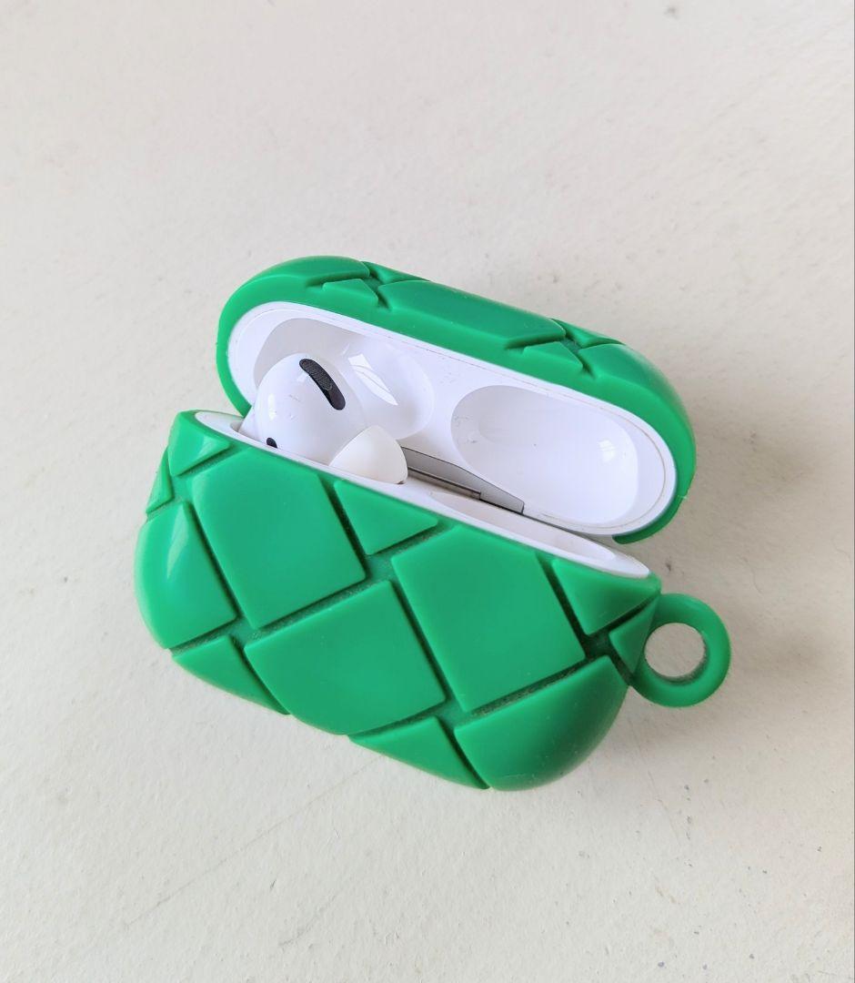 【美品】BOTTEGA VENETA AirPodsケース シリコンラバー