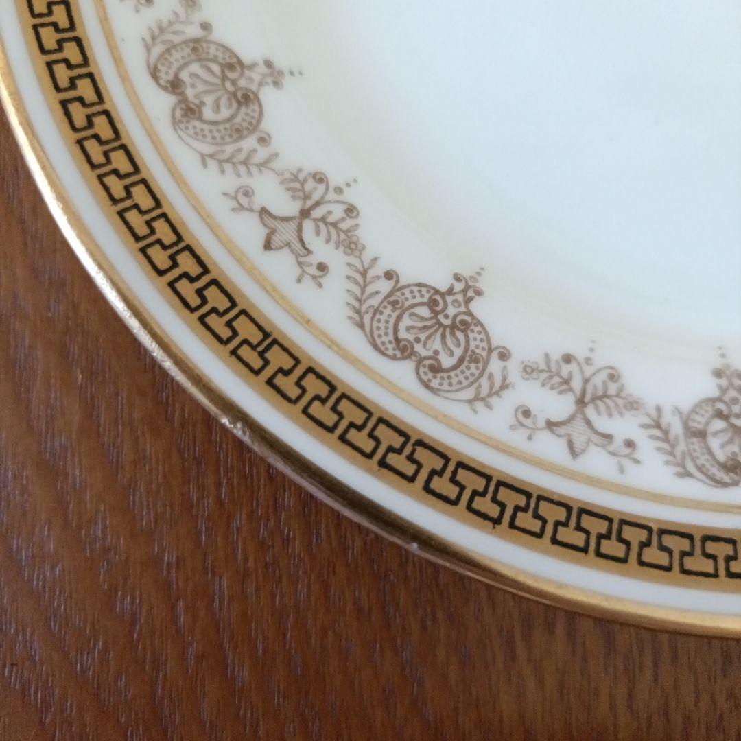 aynsleyアンティーク　アフタヌーンティーセット　 金縁 4人分