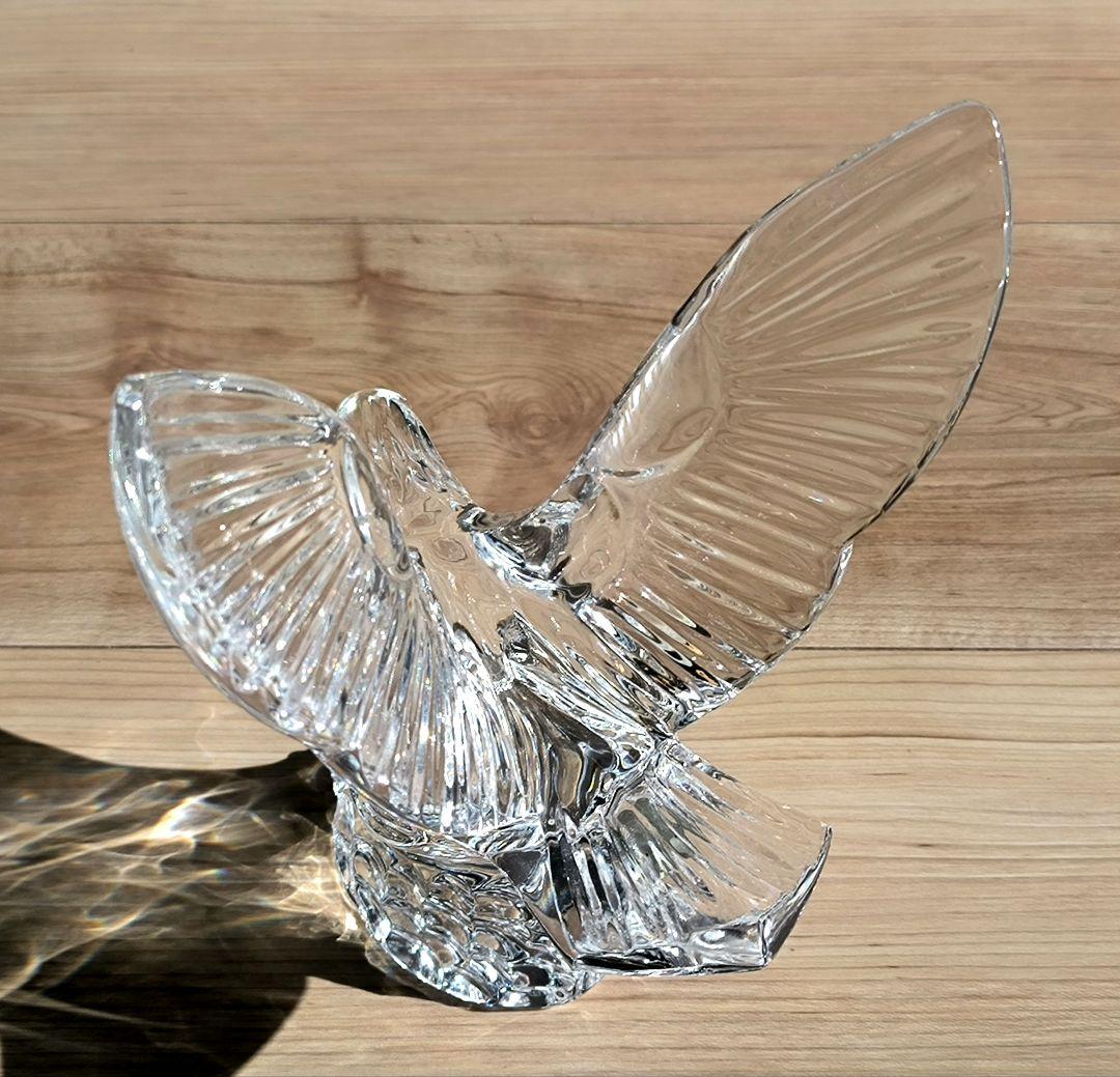 ウォーターフォード クリスタルガラス 鷲 鷹イーグル 置物