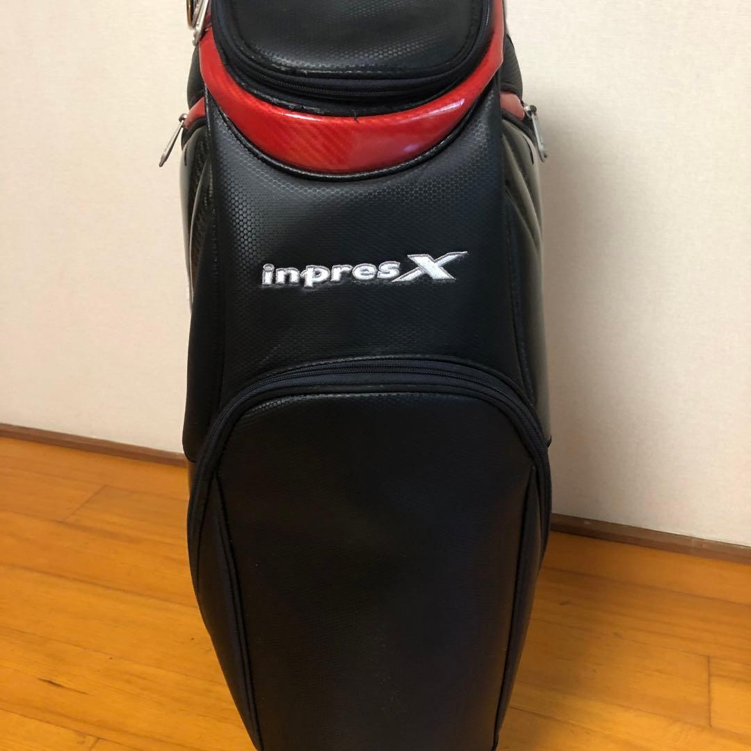 ヤマハ YAMAHA inpres キャディバッグ ブラック フード無し