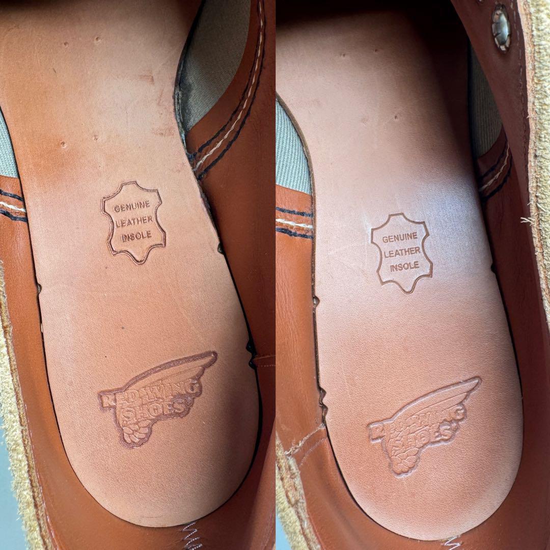 ★数回使用程度★美品★スエード★オックスフォード★8097★8D★レッドウィング